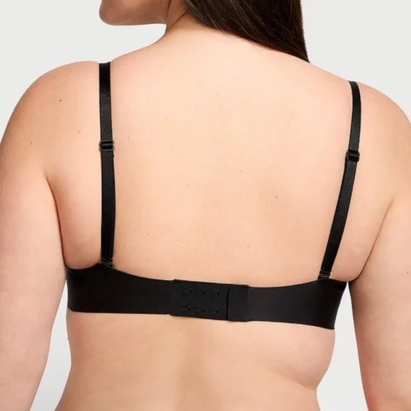 VICTORIA'S SECRET BARE Open Plunge Bra 32C Black - Picture 9 of 9